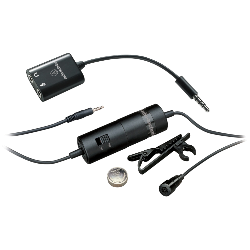 Петличный микрофон Audio-Technica ATR3350XIS — общий вид