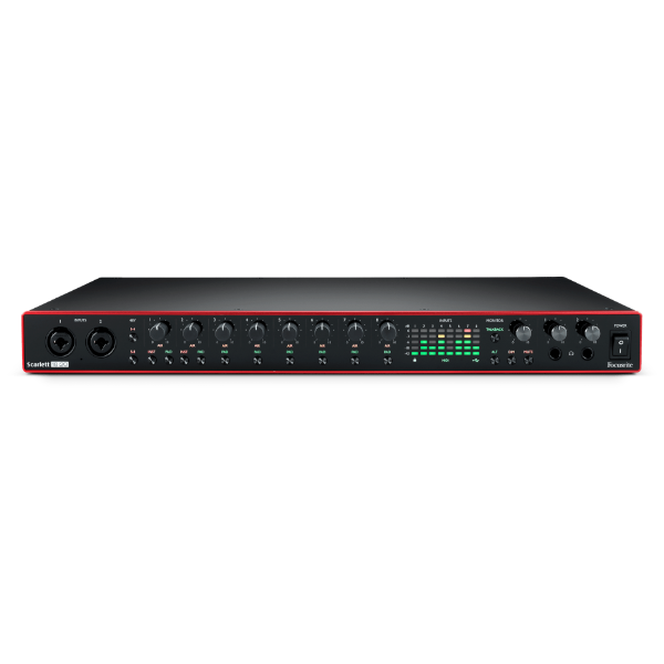 USB-аудиоинтерфейс Focusrite Scarlett 18i20 3rd gen — общий вид