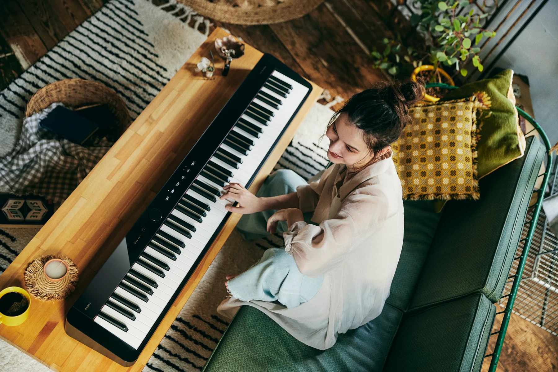 Цифровое пианино Casio Privia PX-S1100 BK - фото 2