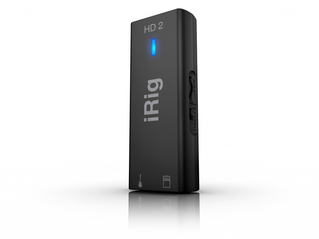 Портативный аудиоинтерфейс IK Multimedia iRig HD2 — разъёмы и органы управления