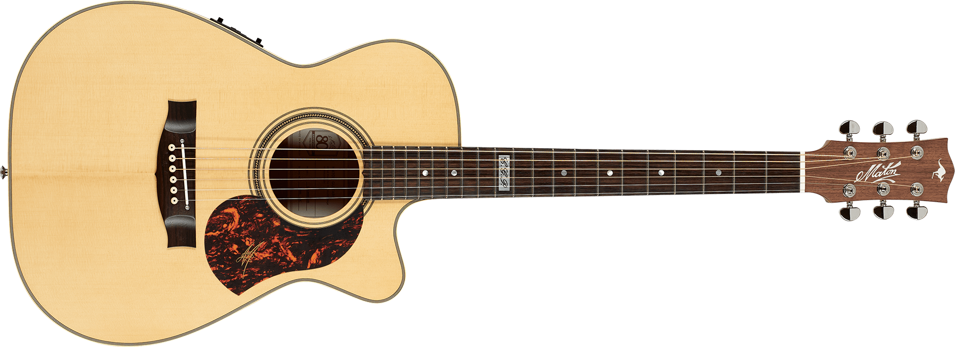 Электроакустическая гитара Maton EBG808C-TE — корпус и детали - фото 1