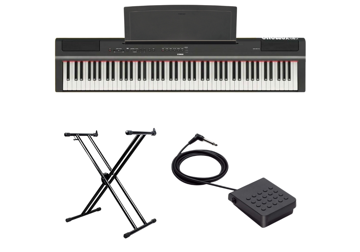 Аренда Yamaha P-125B, стойка и педаль в комплекте
