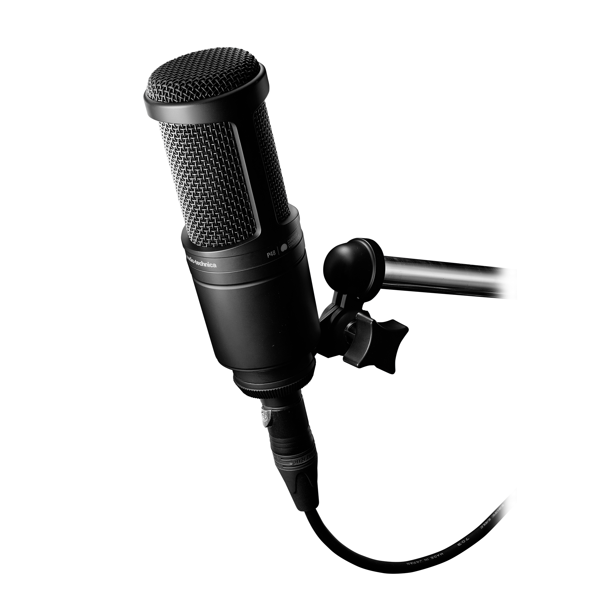 Студийный микрофон Audio-Technica AT2020 — корпус и детали - фото 3