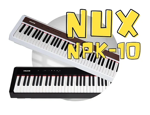 Честный обзор цифрового пианино NUX NPK-10