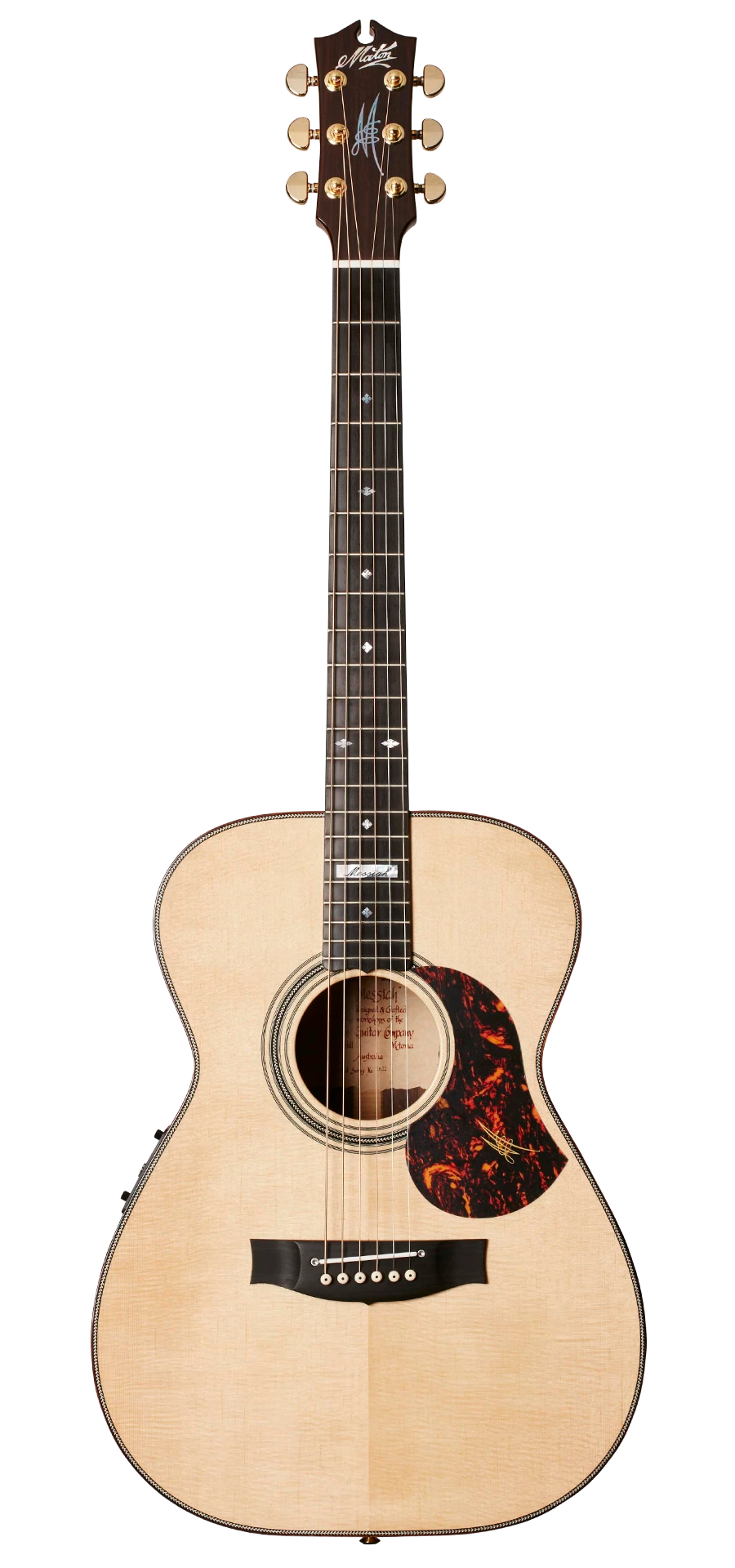 Электроакустическая гитара Maton EM100-808 — корпус и детали