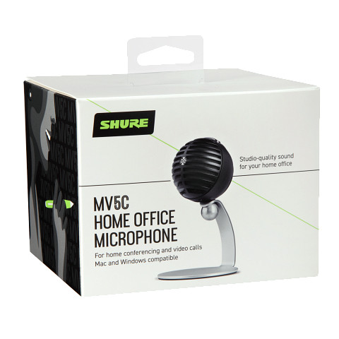 USB-микрофон Shure MOTIV MV5-B-DIG — корпус и детали - фото 4