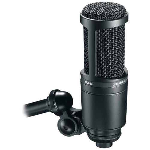 Студийный микрофон Audio-Technica AT2020 — общий вид