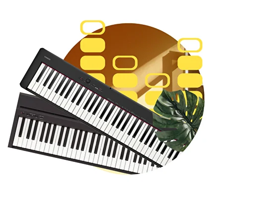 Сравнение Casio CDP S110 и Yamaha P-45