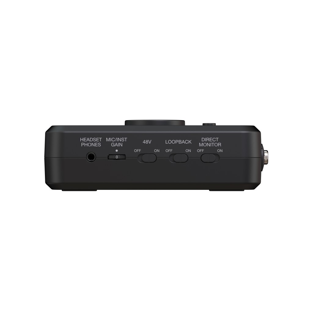 Портативный аудиоинтерфейс IK Multimedia IRIG STREAMPRO — разъёмы и органы управления - фото 1