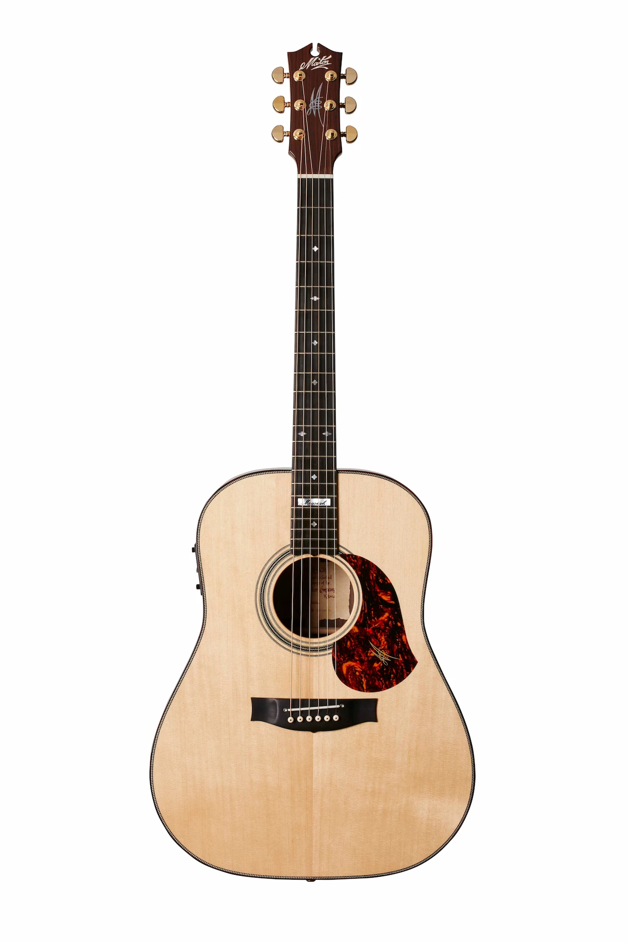 Электроакустическая гитара Maton EM100 — корпус и детали - фото 3