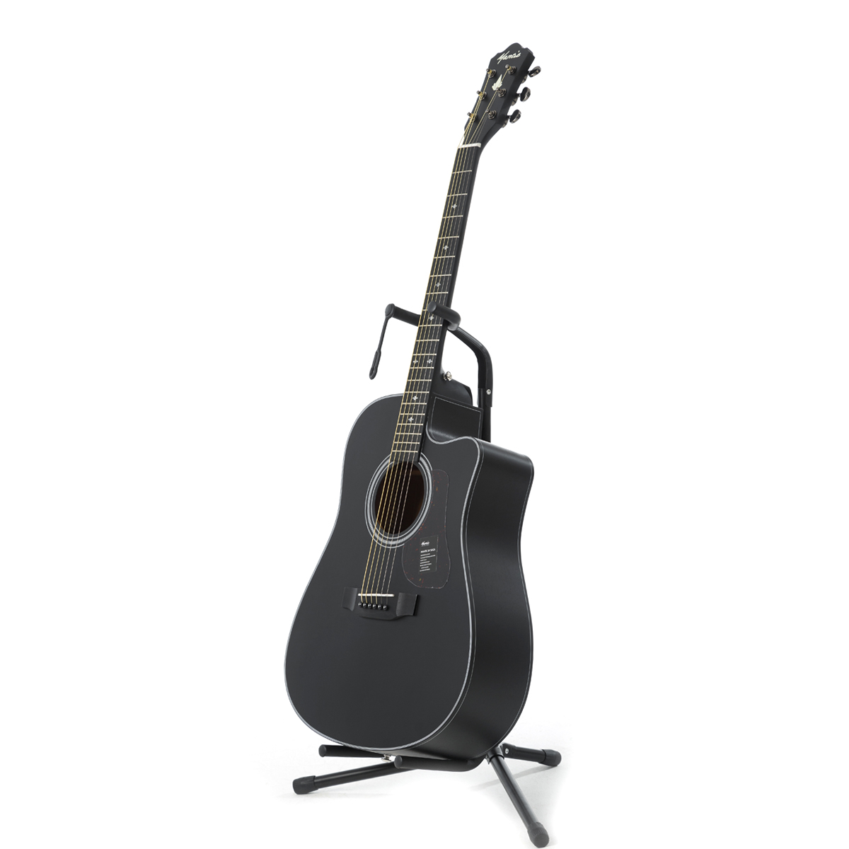 Акустическая гитара Mantic AG-370C BK — корпус и детали - фото 5