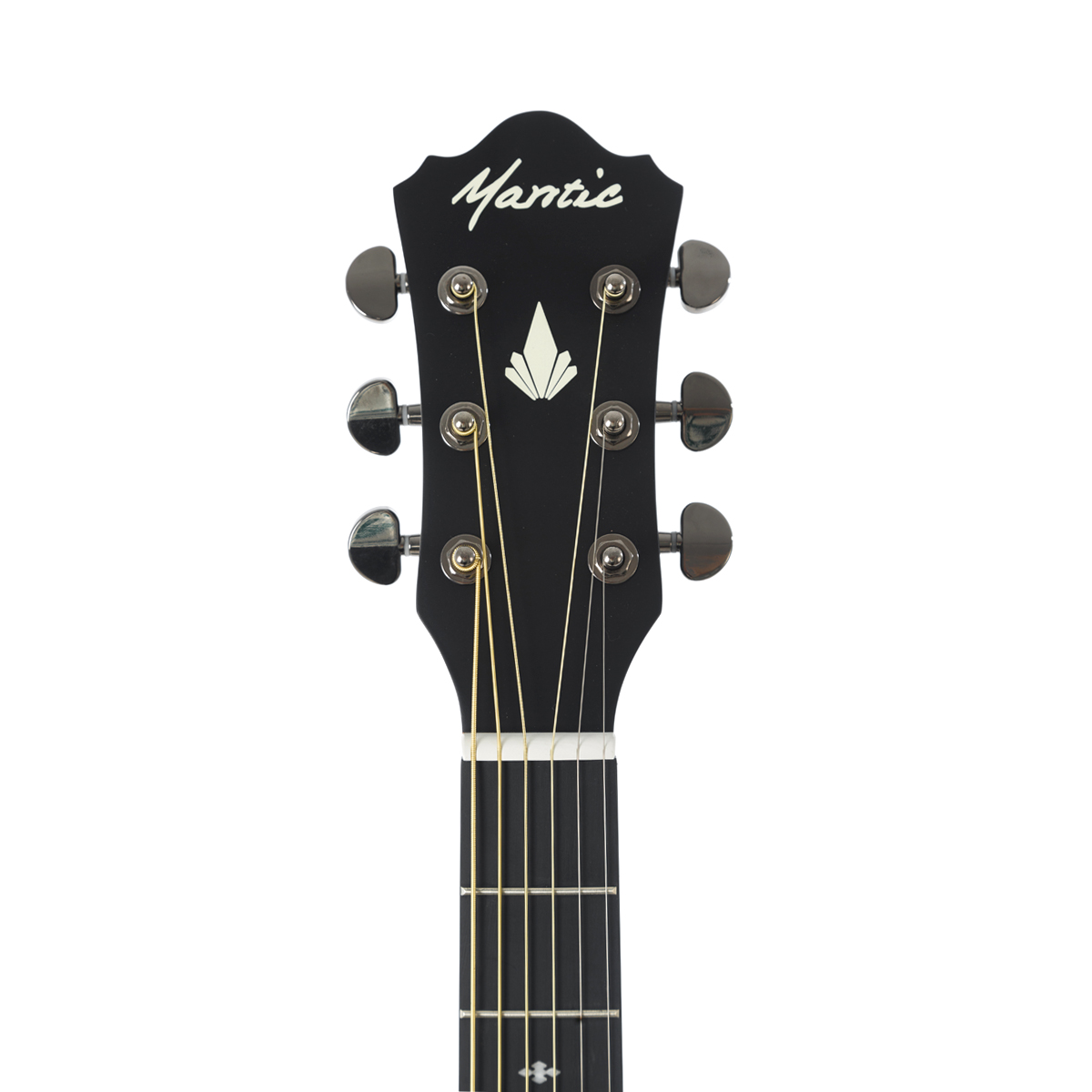 Акустическая гитара Mantic AG-370C BK — корпус и детали - фото 2