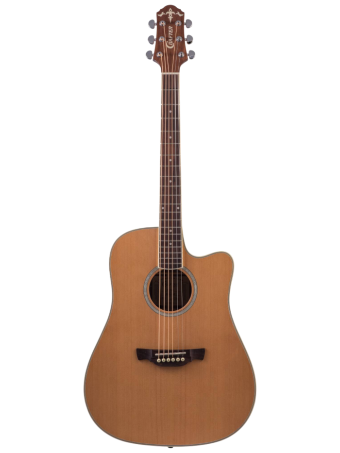 Электроакустическая гитара Crafter DE-7 /NC — общий вид