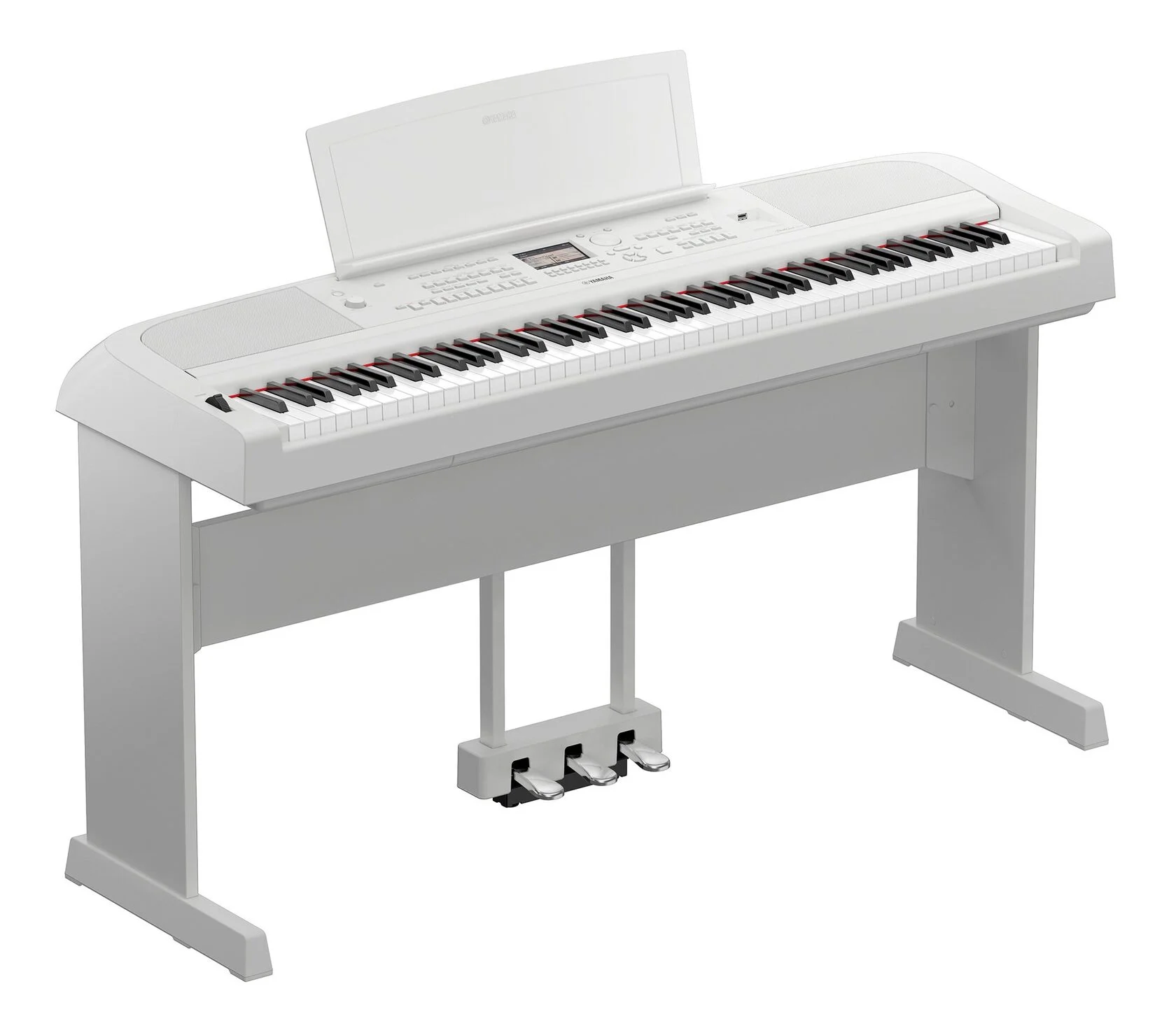Цифровое пианино Yamaha DGX-670WH - фото 1