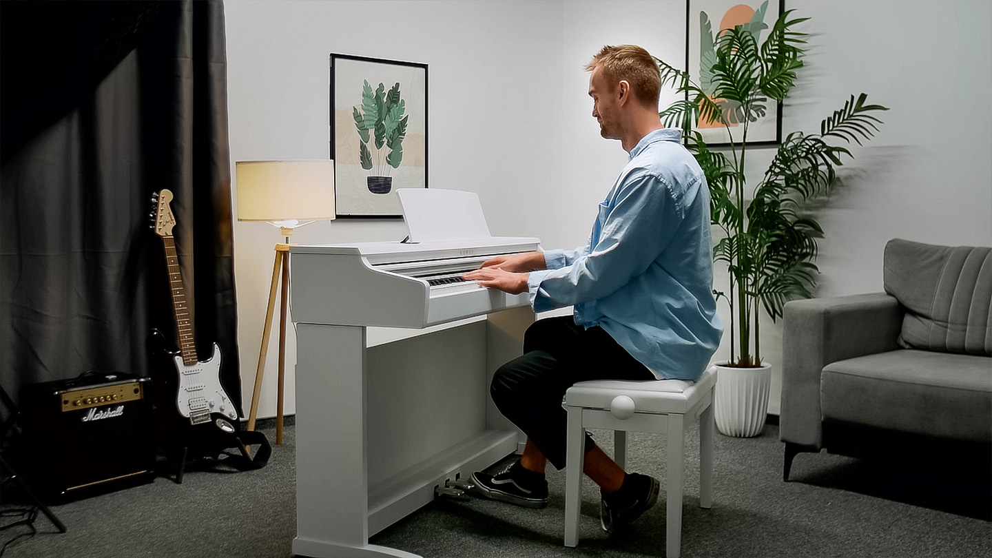 Цифровое пианино Kawai KDP120 W - фото 1