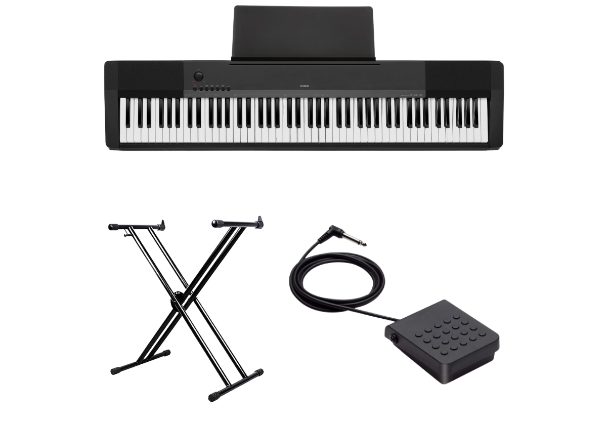 Аренда Casio CDP-130 BK, стойка и педаль в комплекте