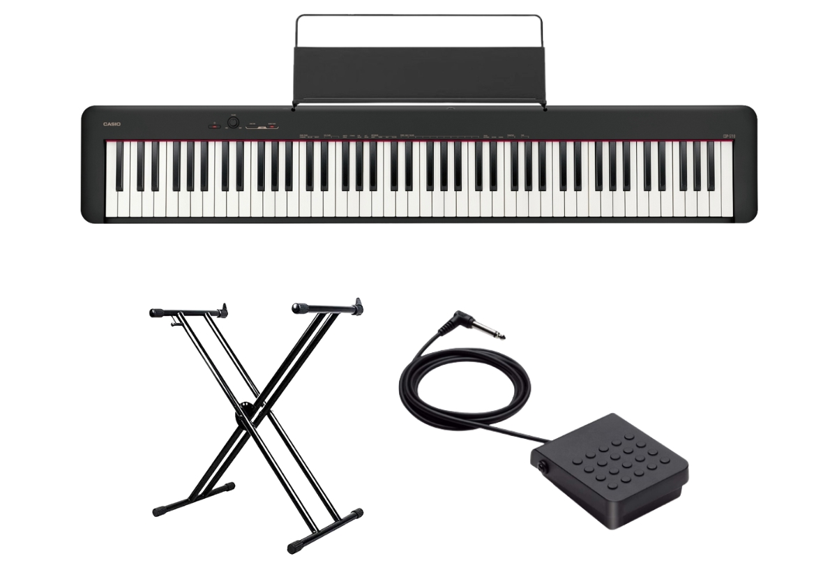 Аренда Casio CDP-S110 BK, стойка и педаль в комплекте