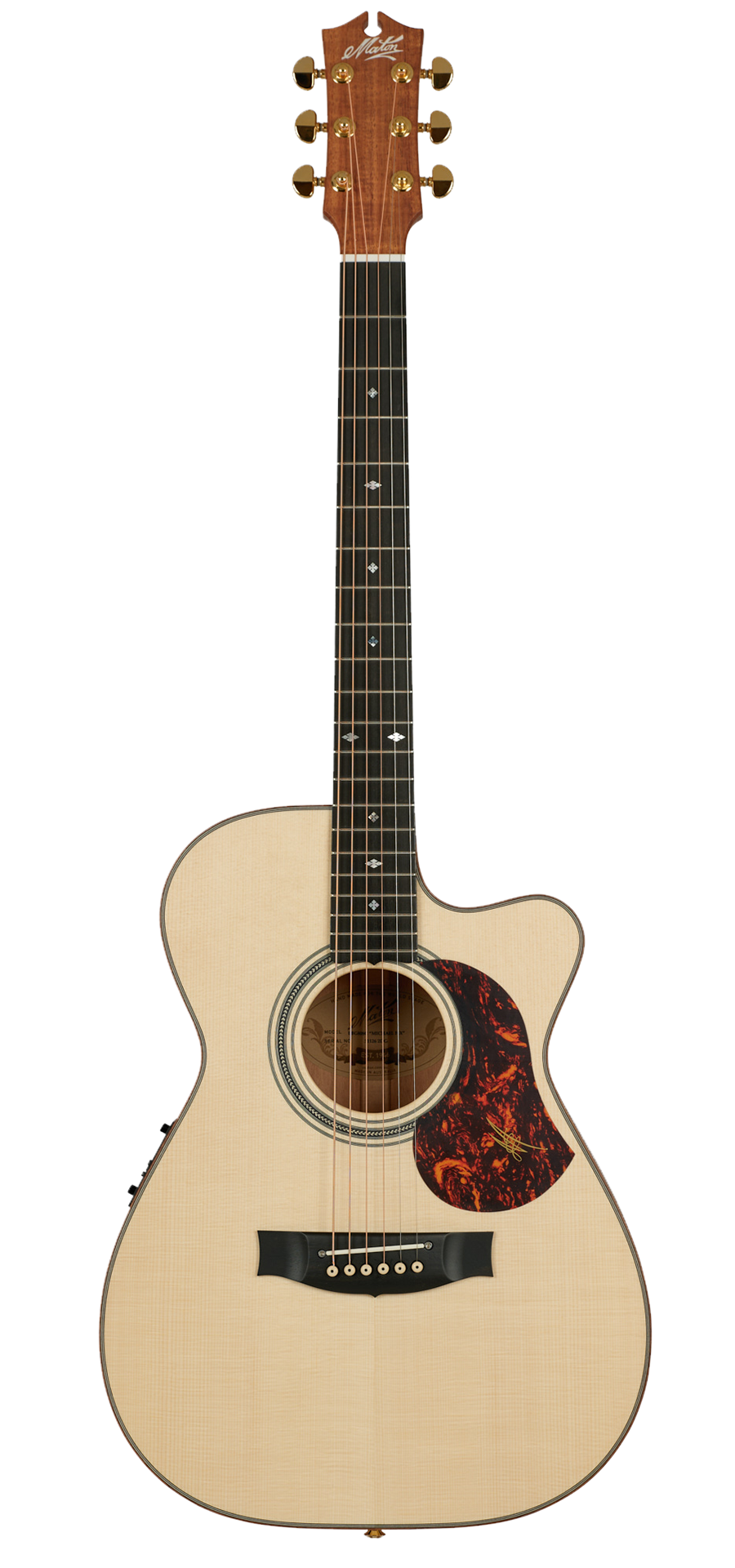 Электроакустическая гитара Maton EBG808C-MIC-FIX — корпус и детали