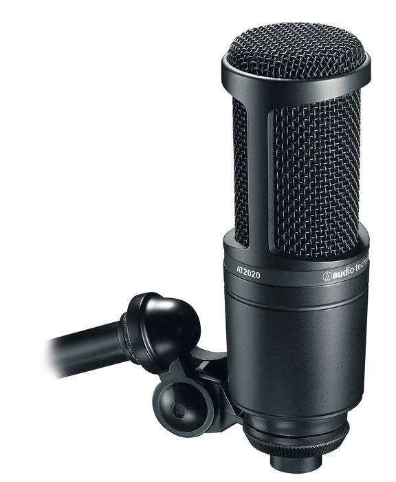 Студийный микрофон Audio-Technica AT2020 — корпус и детали