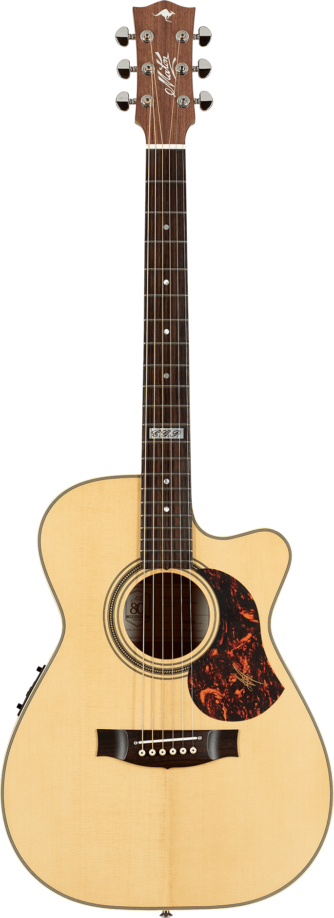 Электроакустическая гитара Maton EBG808C-TE — корпус и детали