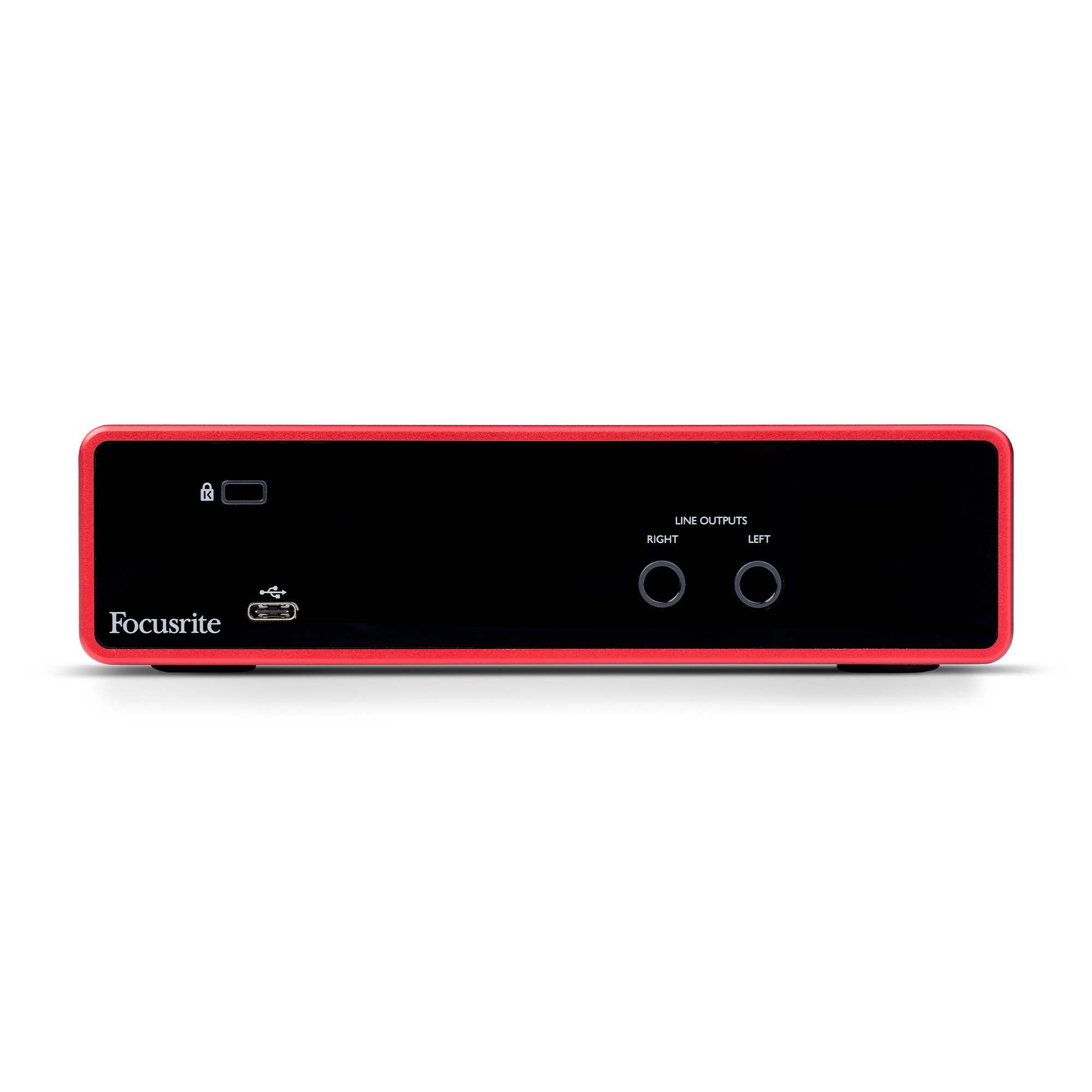 USB-аудиоинтерфейс Focusrite Scarlett 2i2 3rd gen — разъёмы и органы управления - фото 1