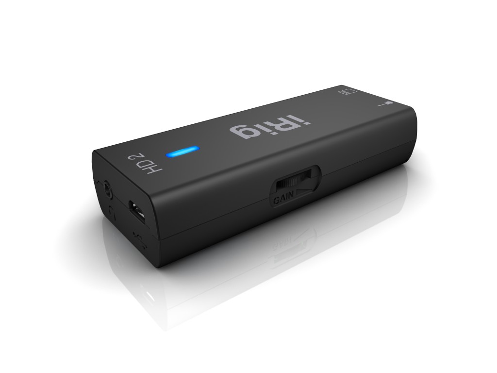 Портативный аудиоинтерфейс IK Multimedia iRig HD2 — разъёмы и органы управления - фото 2