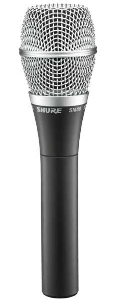 Студийный микрофон Shure SM86 — корпус и детали