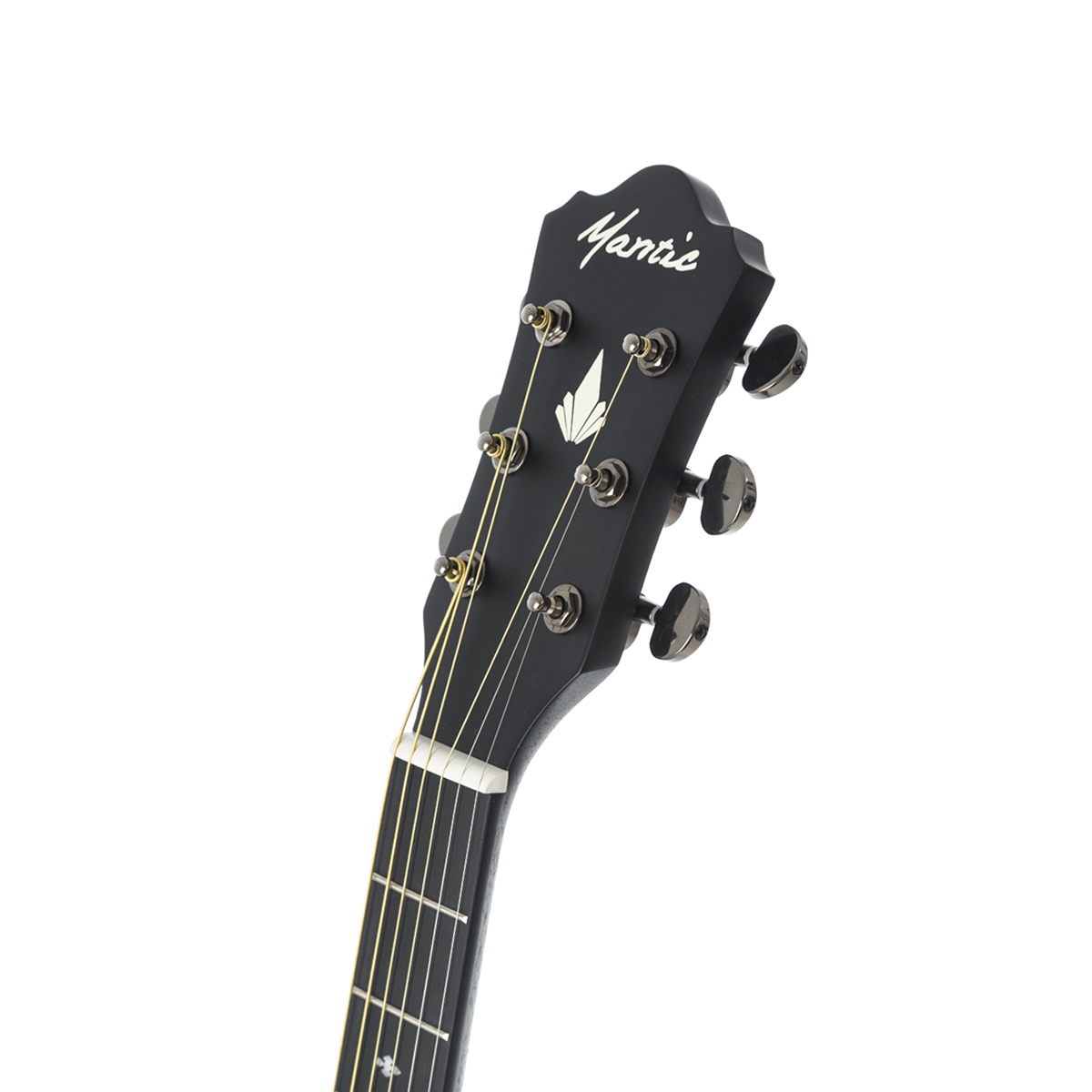 Акустическая гитара Mantic AG-370C BK — корпус и детали - фото 6