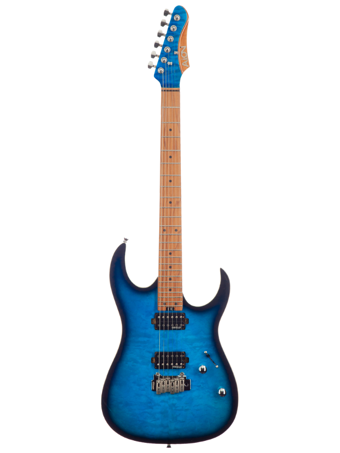 Электрогитара Aion H-30 blue burst — общий вид