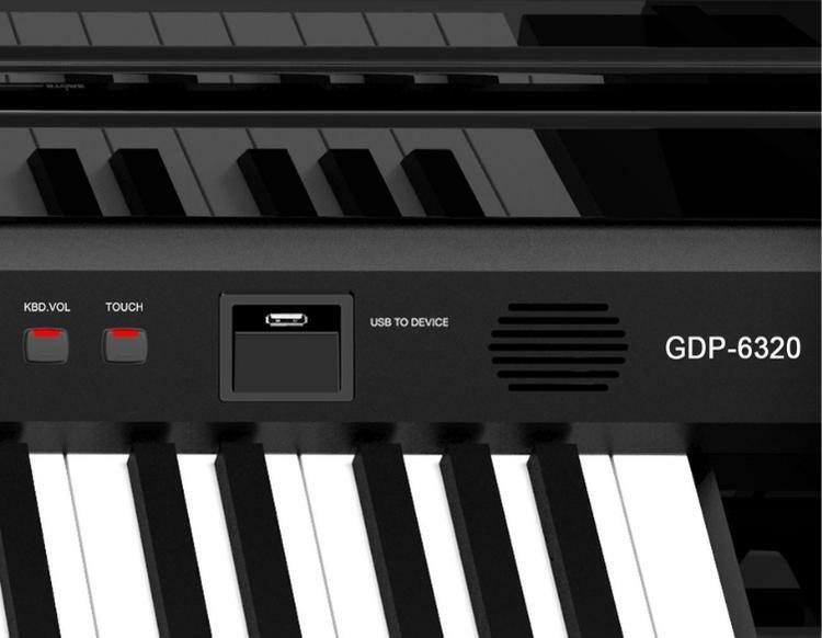 Цифровой рояль Ringway GDP 6320 Polish Black - фото 3