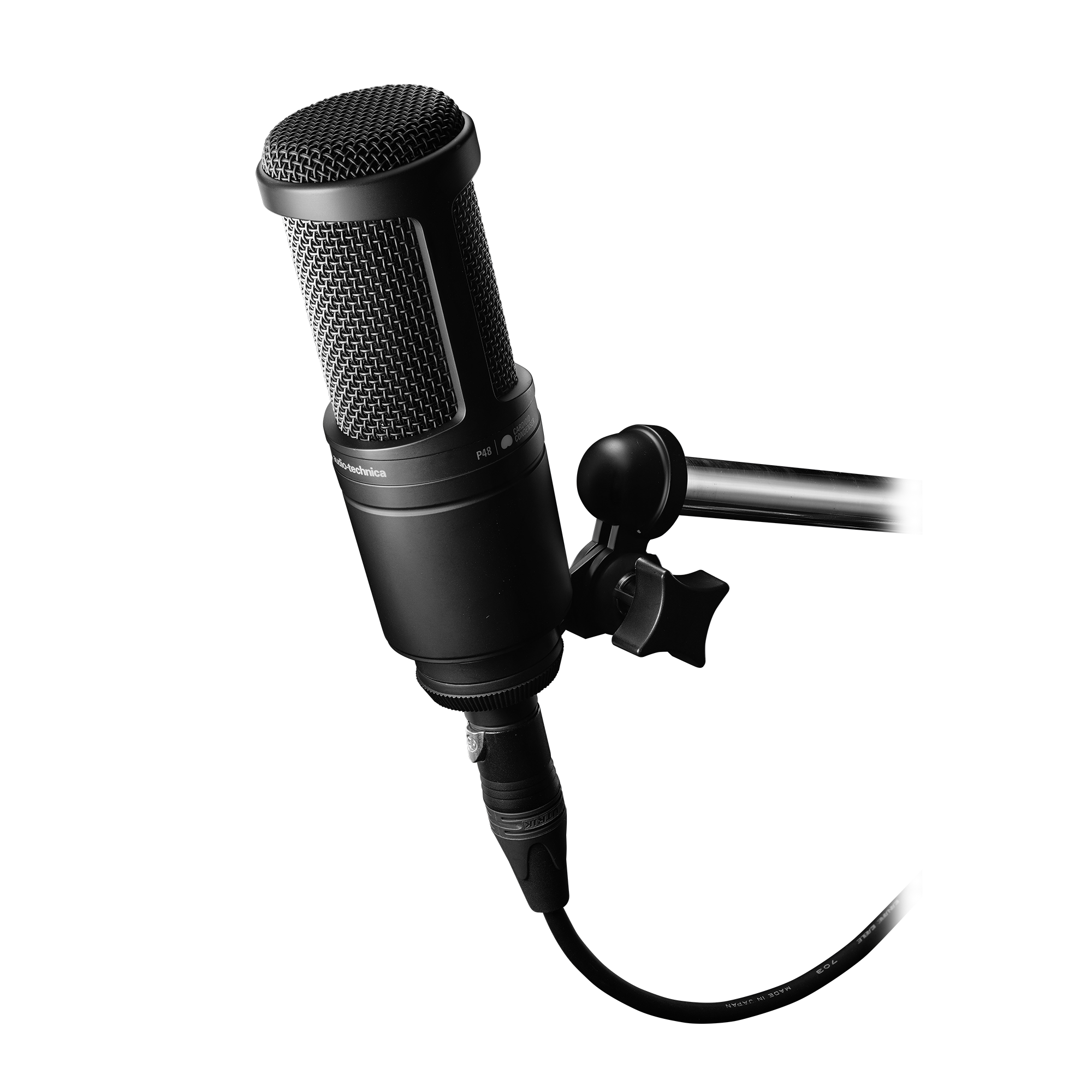 Студийный микрофон Audio-Technica AT2020 — общий вид - фото 3