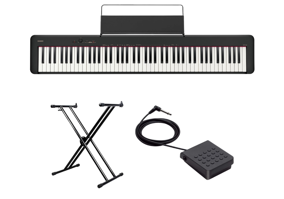 Аренда Casio CDP-S100 BK, стойка и педаль в комплекте