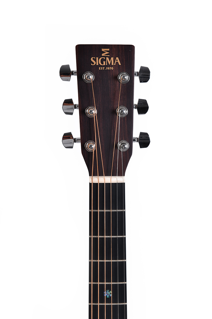 Электроакустическая гитара Sigma DTC-1E-SB — корпус и детали - фото 3