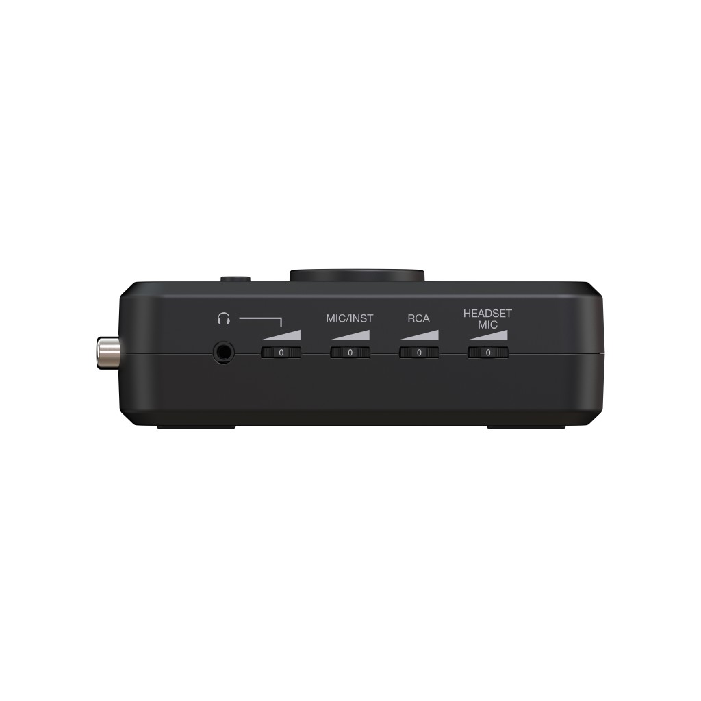 Портативный аудиоинтерфейс IK Multimedia IRIG STREAMPRO — разъёмы и органы управления - фото 2