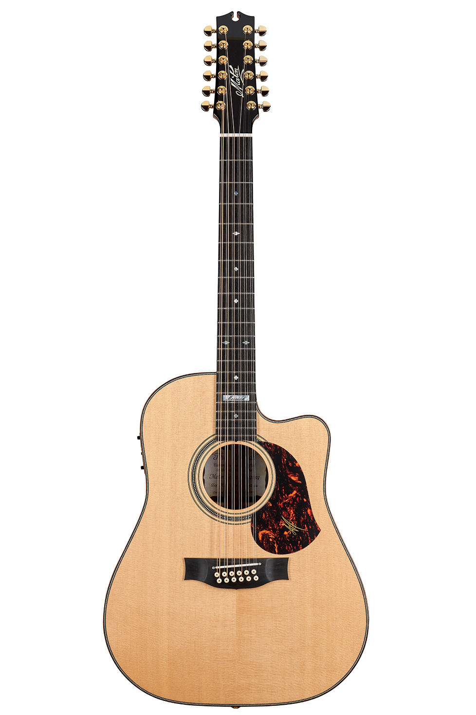 Электроакустическая гитара Maton EM100C-12 — корпус и детали
