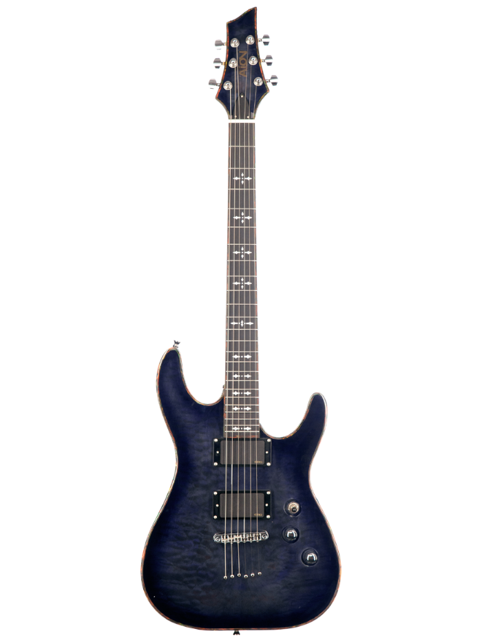 Электрогитара Aion E-30 Purple — общий вид