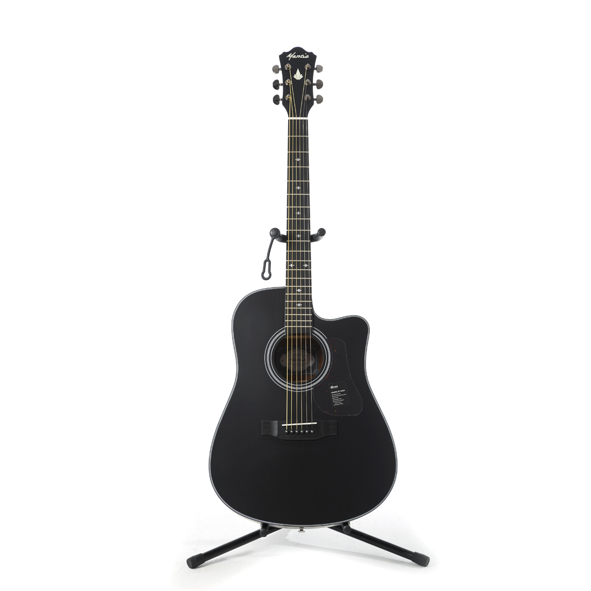 Акустическая гитара Mantic AG-370C BK — корпус и детали