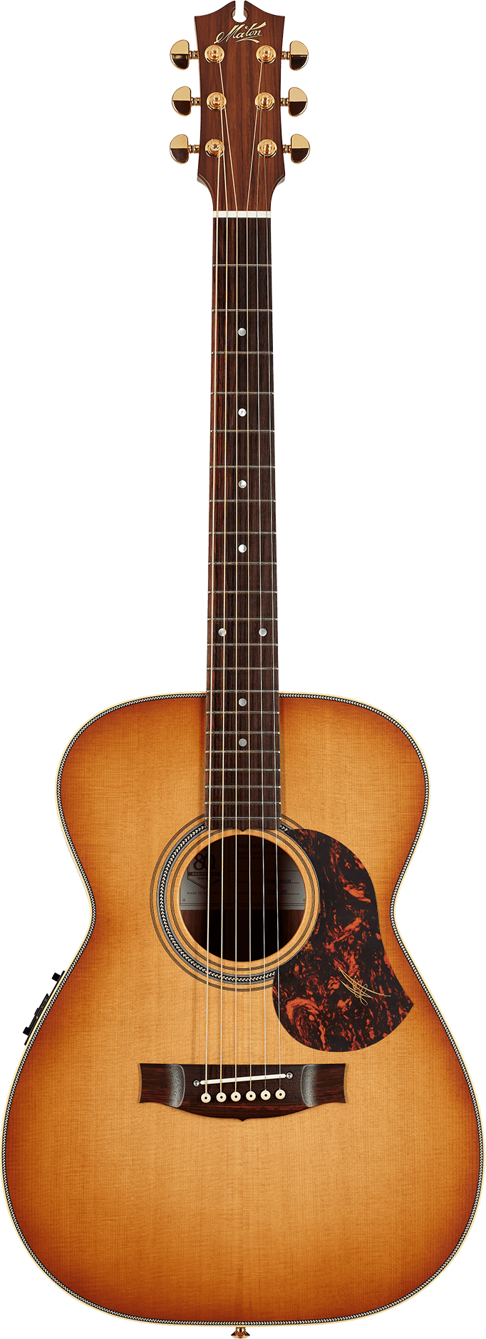 Электроакустическая гитара Maton EBG808-NASHVILLE — корпус и детали