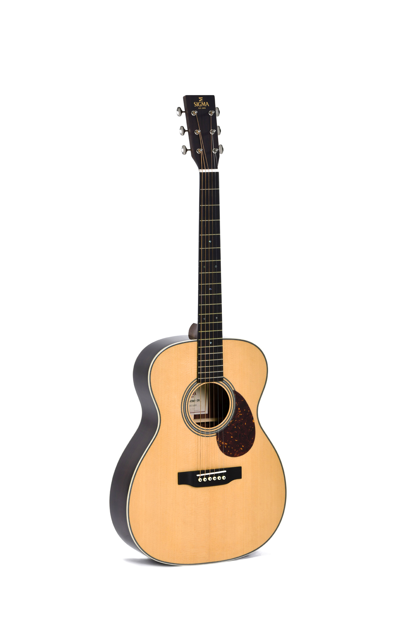 Акустическая гитара Sigma SOMR-28 — корпус и детали