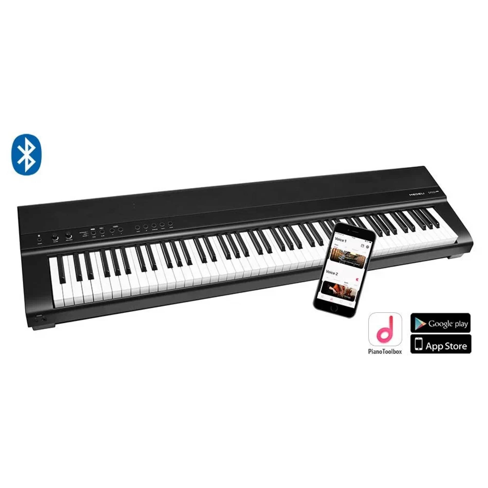 Аренда Medeli SP201plus BK (Bluetooth) + Стойка - фото 1