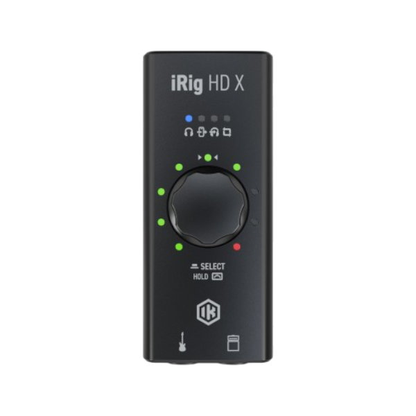 Портативный аудиоинтерфейс IK Multimedia iRig HD X — общий вид