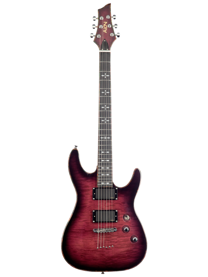 Электрогитара Aion E-30 Red — общий вид