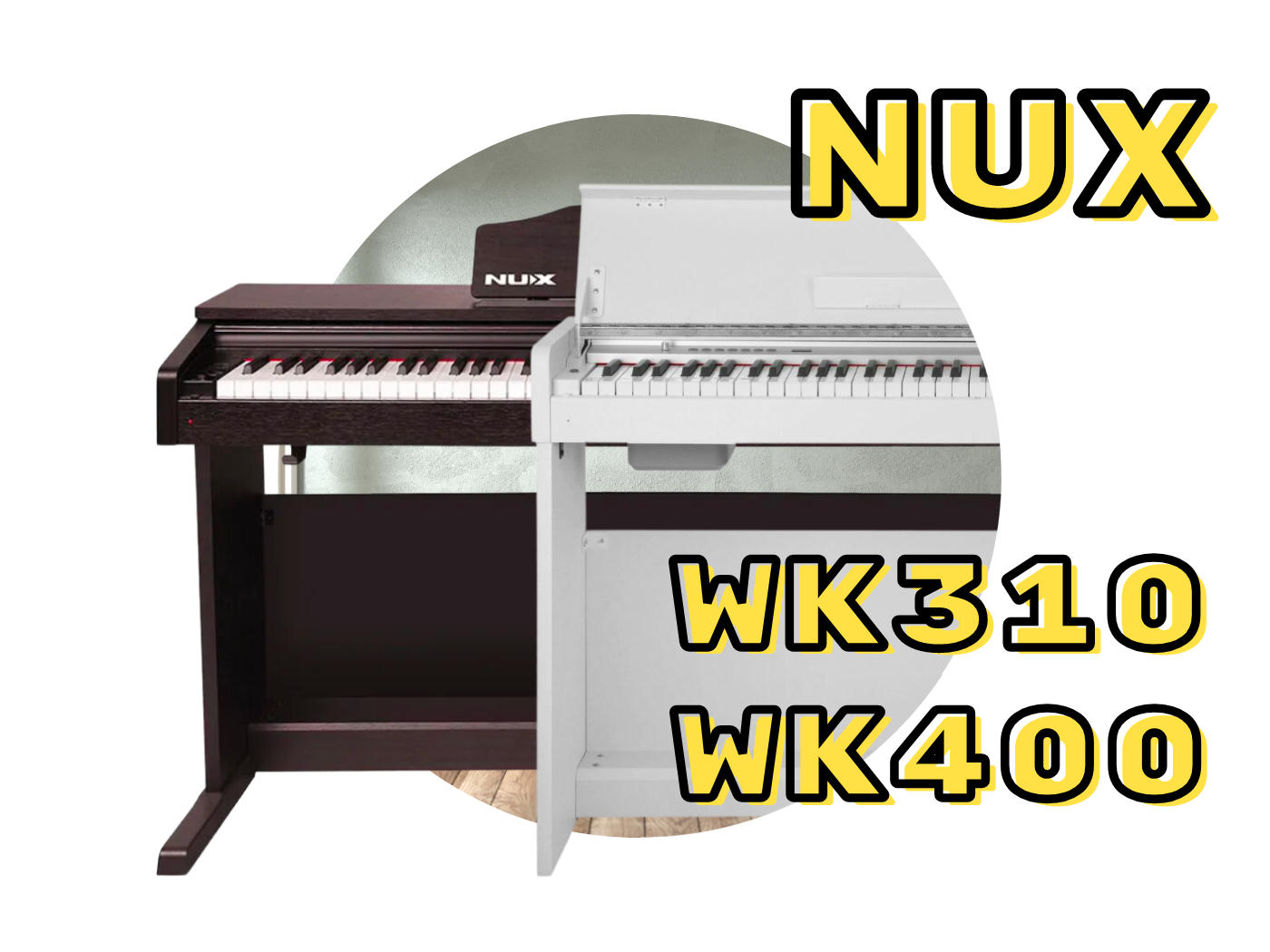 Честный обзор NUX WK-400 - Сравнение с NUX WK-310