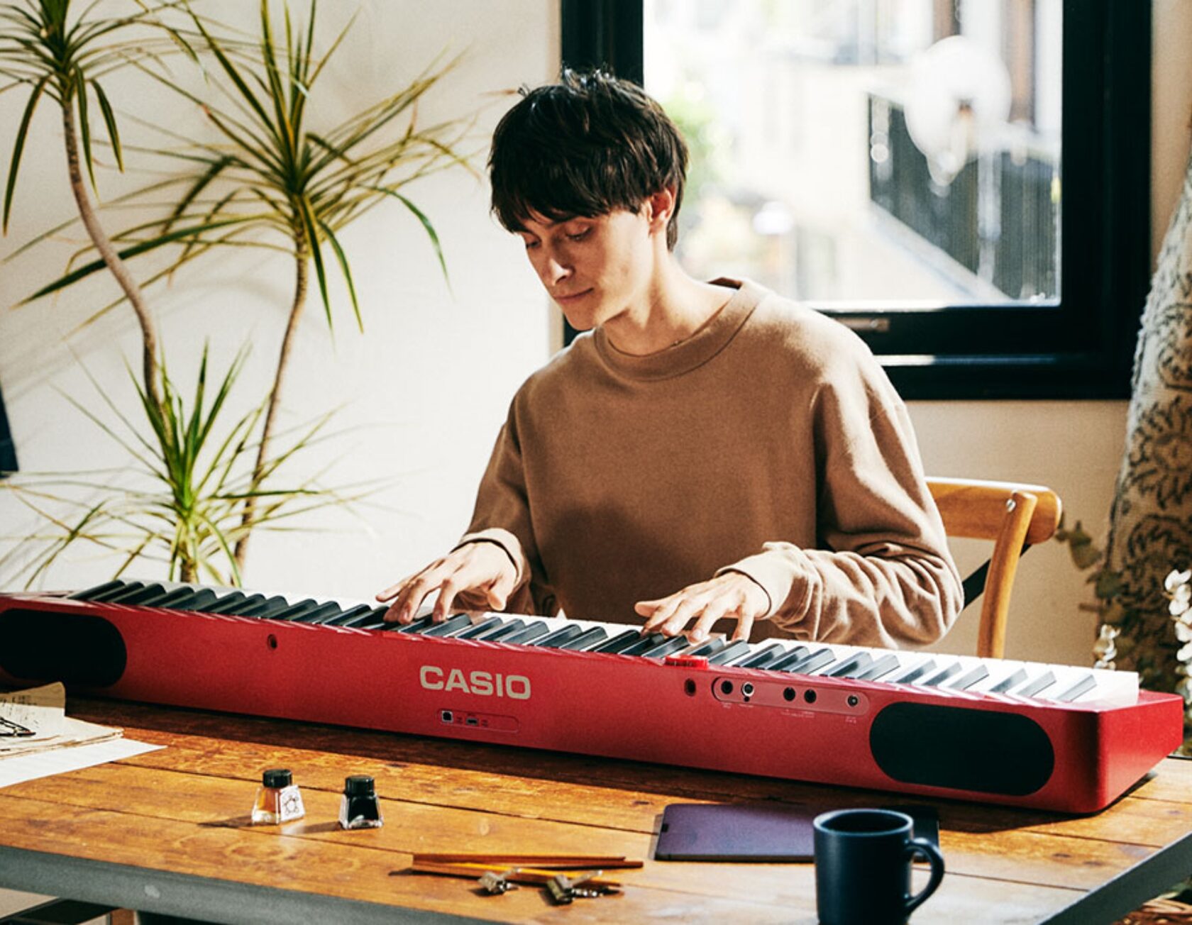 Цифровое пианино Casio Privia PX-S1100 RD