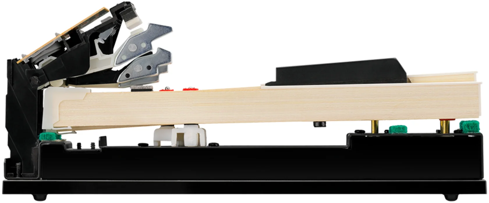 Механика клавиатуры с тремя сенсорами